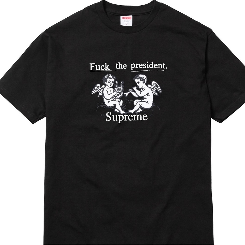 Supreme Fuck The President Tee (sz XL)